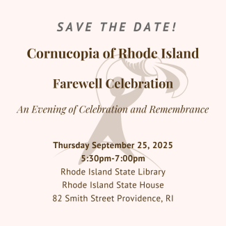 CORI Cornucopia of RI Farewell Celebration Image