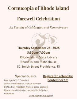 CORI Cornucopia of RI Farewell Celebration Image